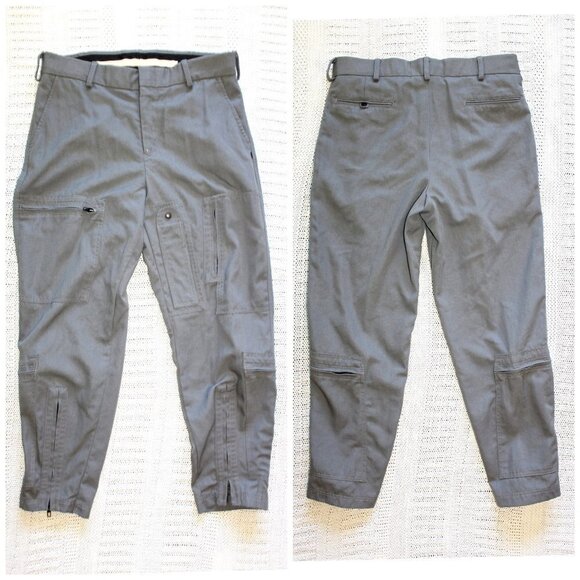Gibson & Barnes Tactical men Cargo Grey pants 36 Nomex IIIA adjustable outdoor - Picture 1 of 13